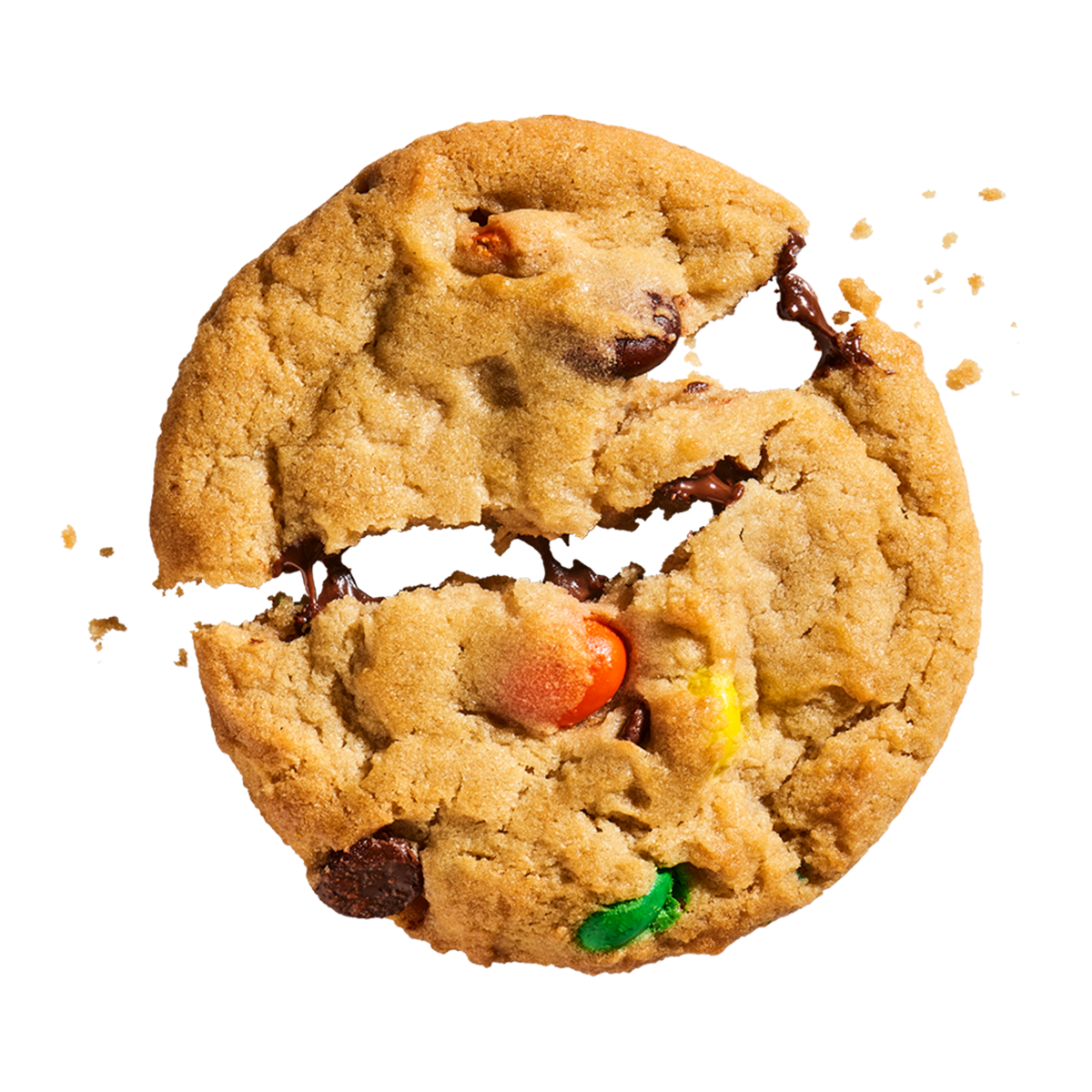 M&M cookie